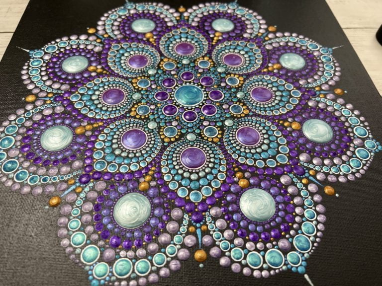 Dot Mandala artwork by Christina Lee image